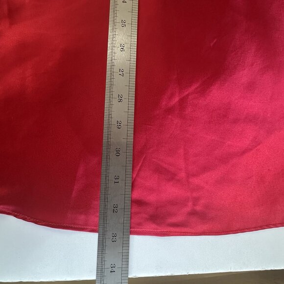 Inner‎ Most Nightgown Lingerie Chemise Size XL Red Satin Embroidered HEARTS Y2K - Picture 12 of 12